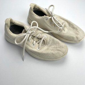 Allbirds Wool Runners Natural Cream Off-White Women Size 9